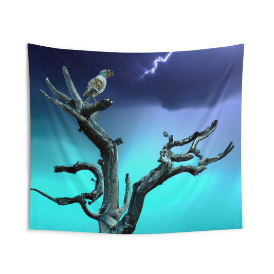 "Alone Against the Storm" - The Alien Wall Tapestries