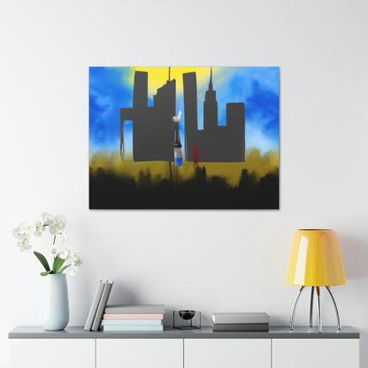 "Cityscapes in a Changing Climate" - Canvas