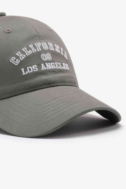 CALIFORNIA LOS ANGELES Verstellbare Baseballkappe