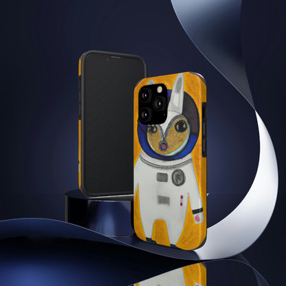 "Hopping to the Moon: Die weltraumgebundenen Abenteuer eines schelmischen Kaninchens". - Die Alien Tough Phone Cases