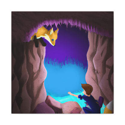 Der Fuchs in der Höhle - The Alien Canva