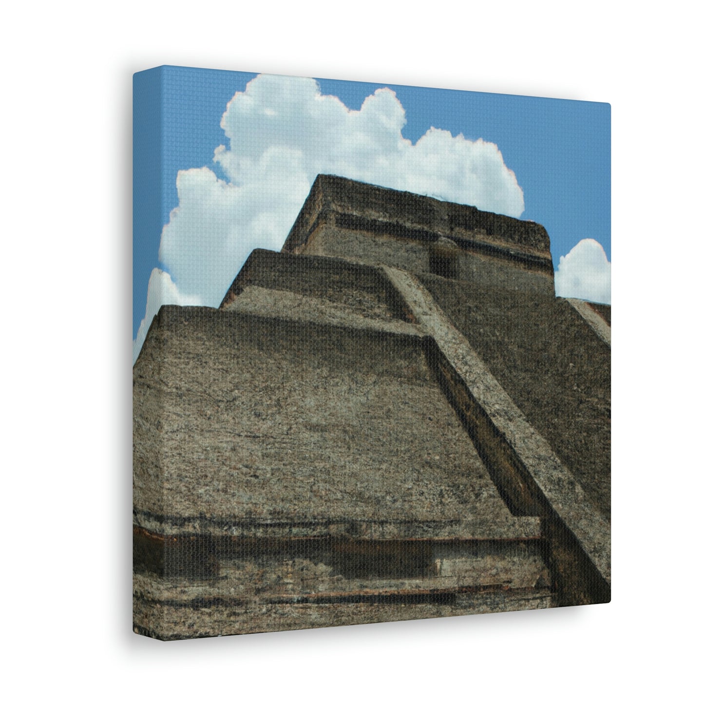 "The Ancient Pyramid's Hidden Treasures" - The Alien Canva