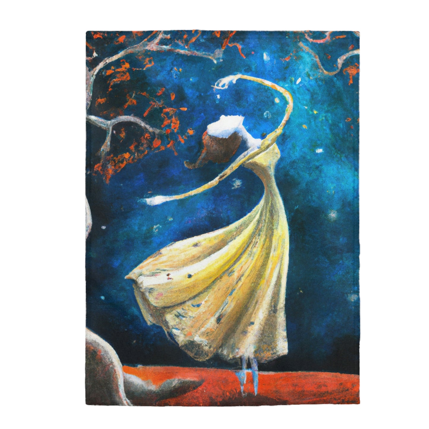 "A Starlight Ballerina" - La manta de felpa Alien Velveteen