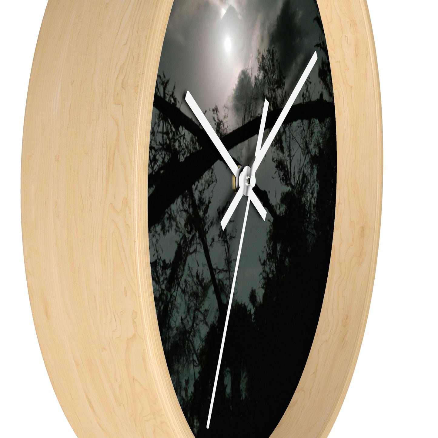 "A Moonlit Mystical World" - The Alien Wall Clock