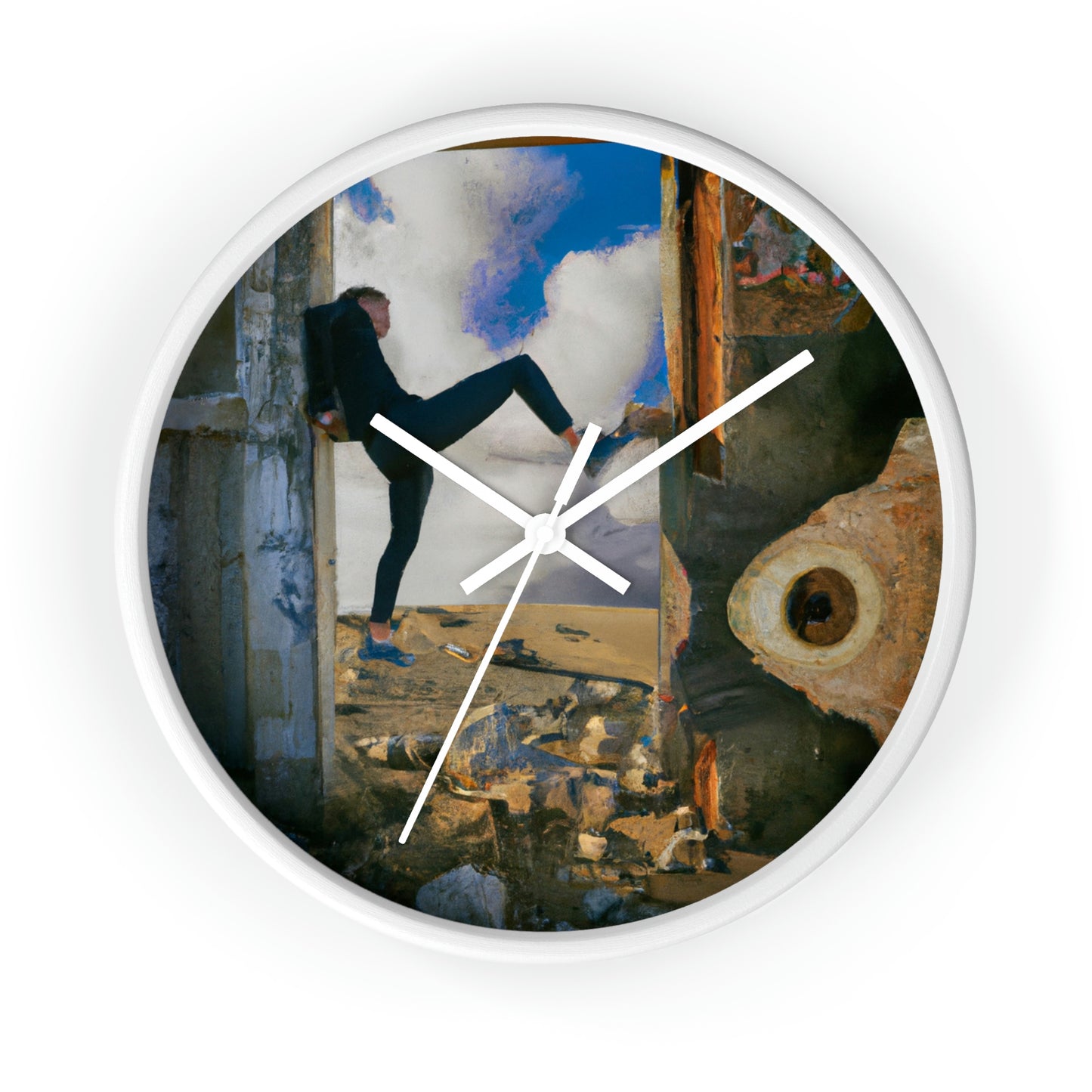 "A Journey Into Forgotten Relics" - The Alien Wall Clock