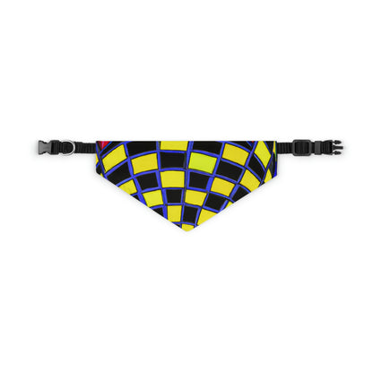 "Enchanted Midnight Flight" - The Alien Pet Bandana Collar