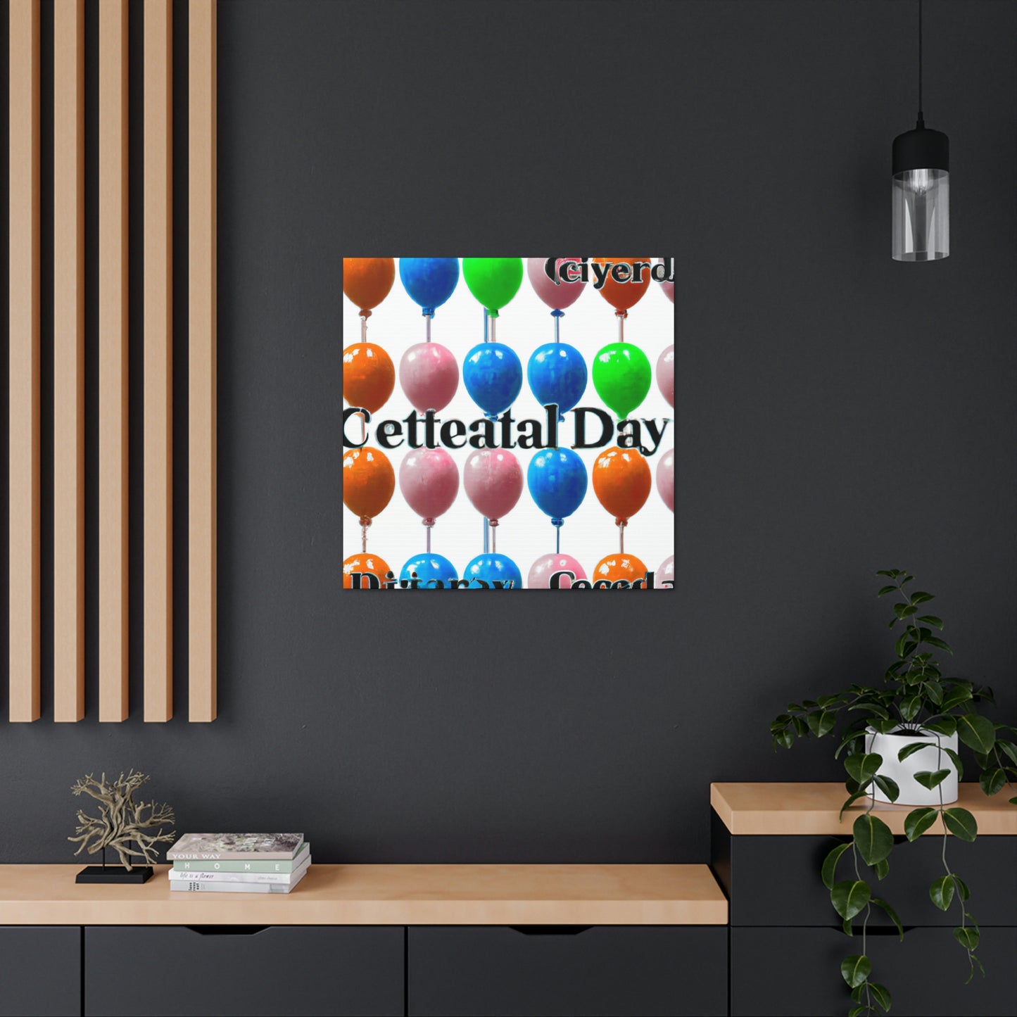 Rainbow Balloon Artist - Canvas