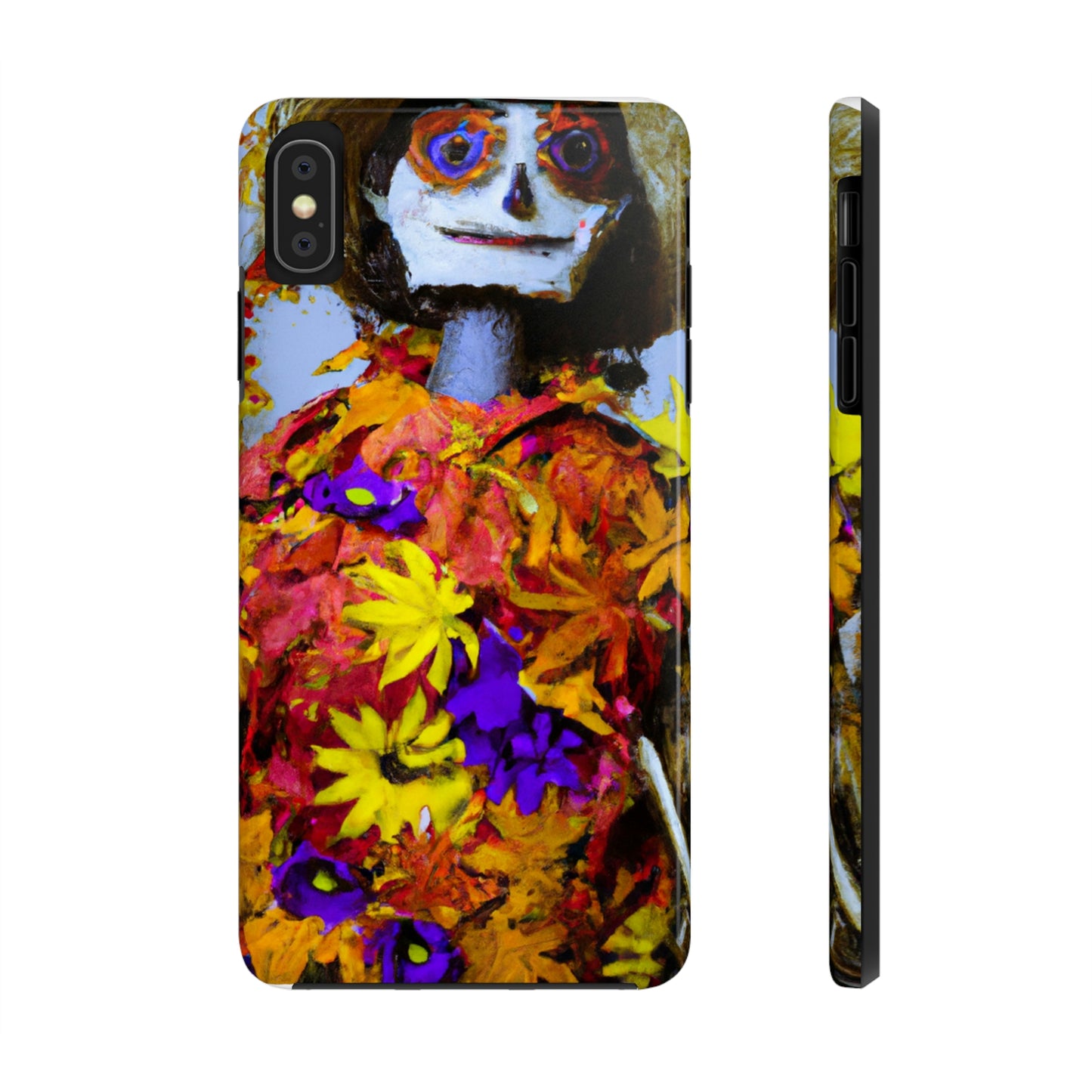 "Autumn Scarecrow Blues" - Die Alien Tough Phone Cases