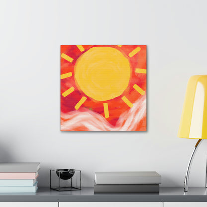 Sunrise Artist - Canvas