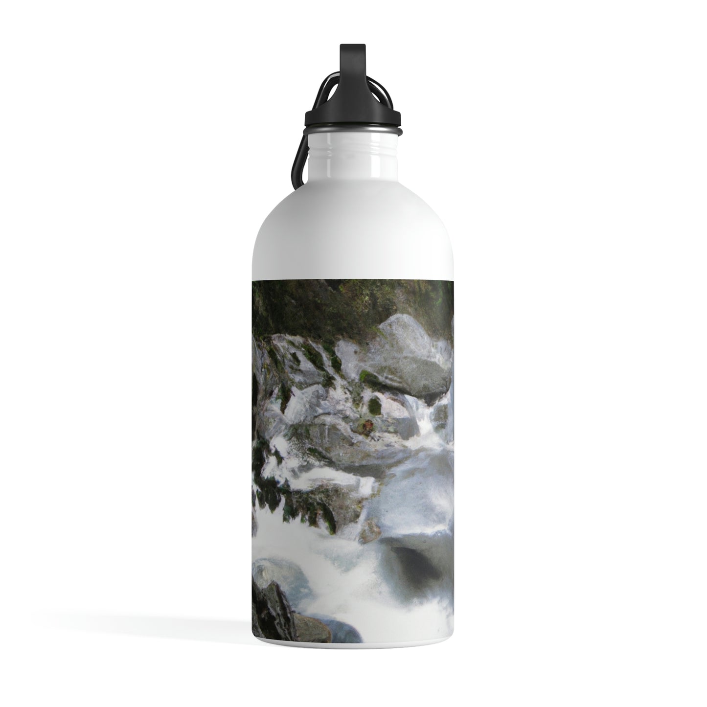 "Canyon Chaos: The Rockslide Race" - The Alien Stainless Steel Water Bottle