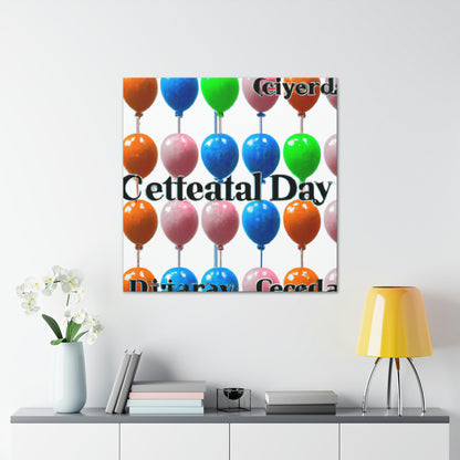 Rainbow Balloon Artist - Canvas