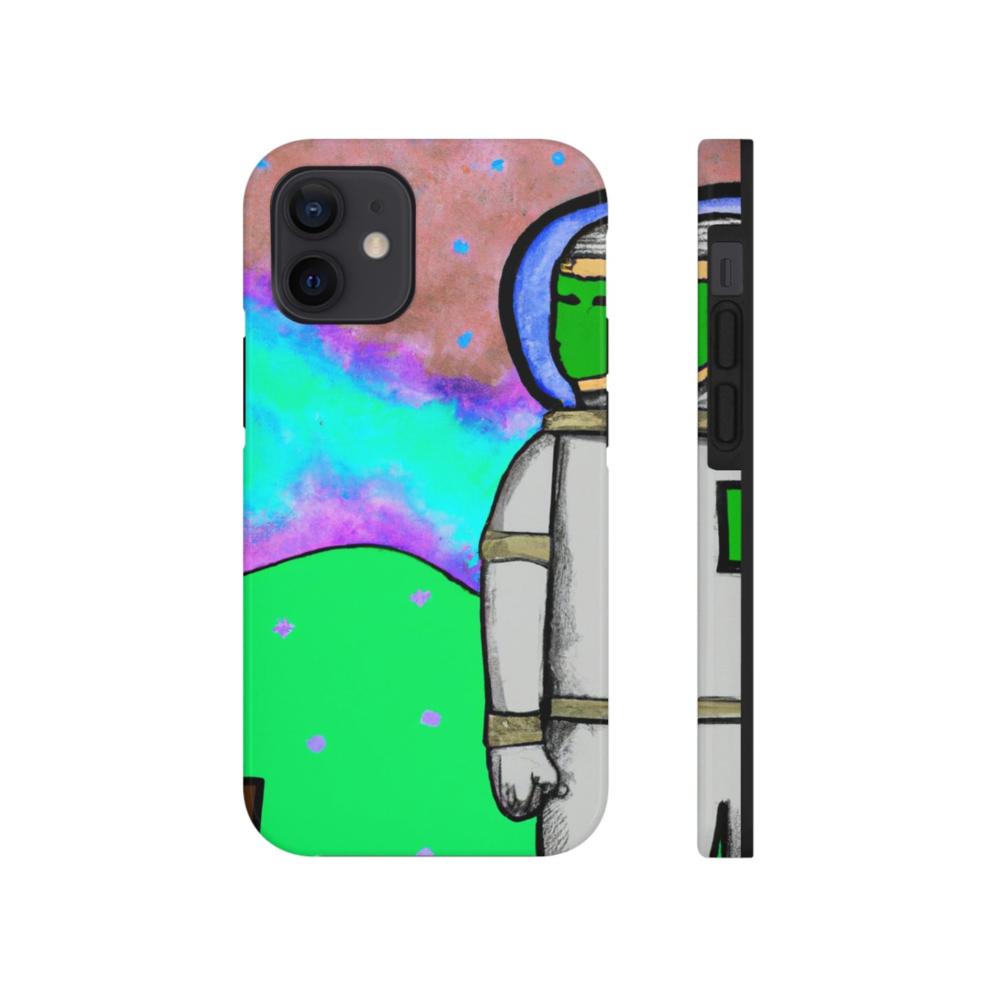 "Alone in the Alien Sky" - The Alien Tough Phone Cases