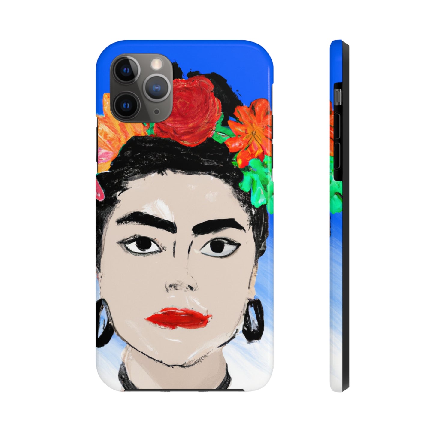 „Feurige Frida: Eine mexikanische Ikone mit farbenfroher Kultur malen“ – The Alien Tough Phone Cases