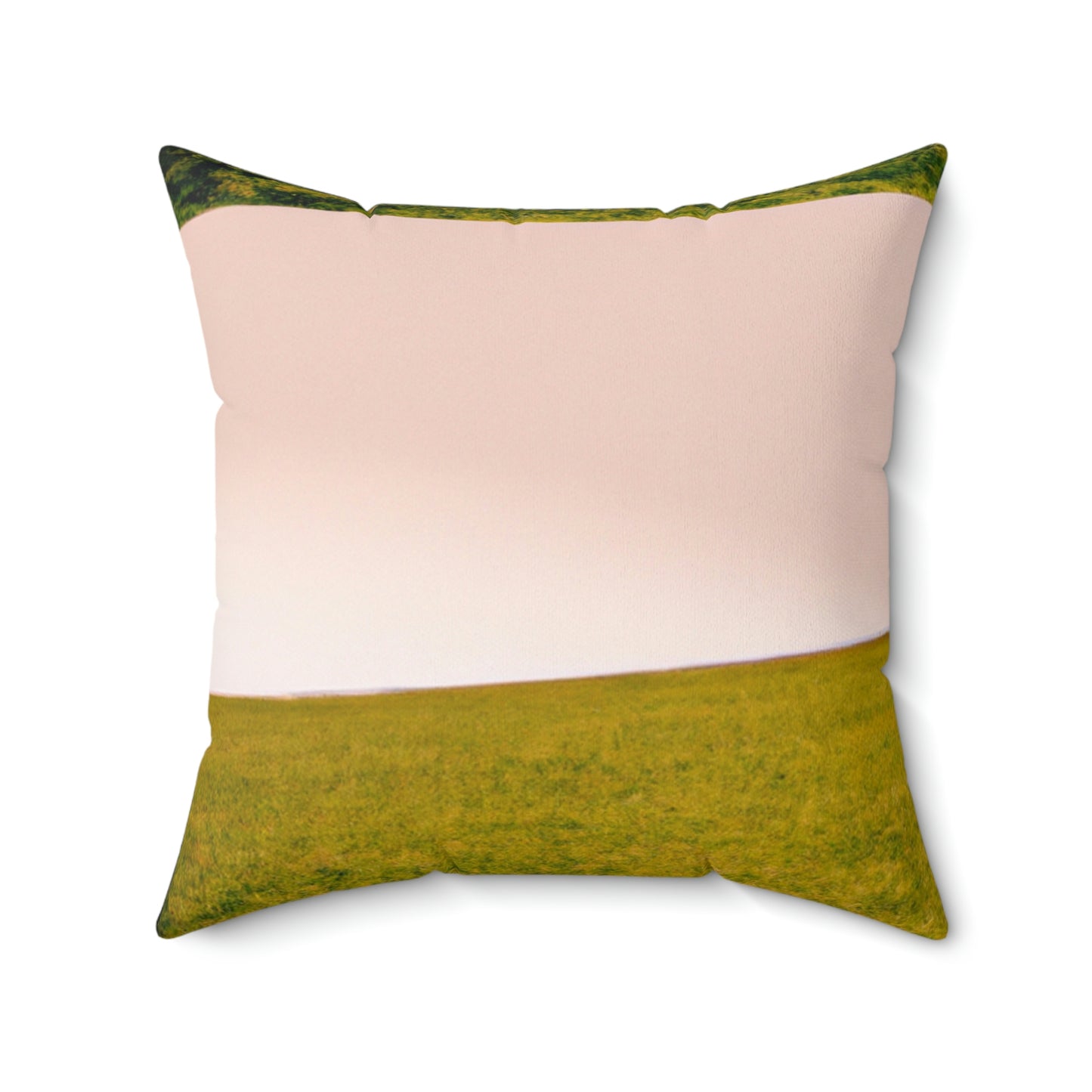 "Goldener Horizont in der Abenddämmerung" - Das Alien Square Pillow