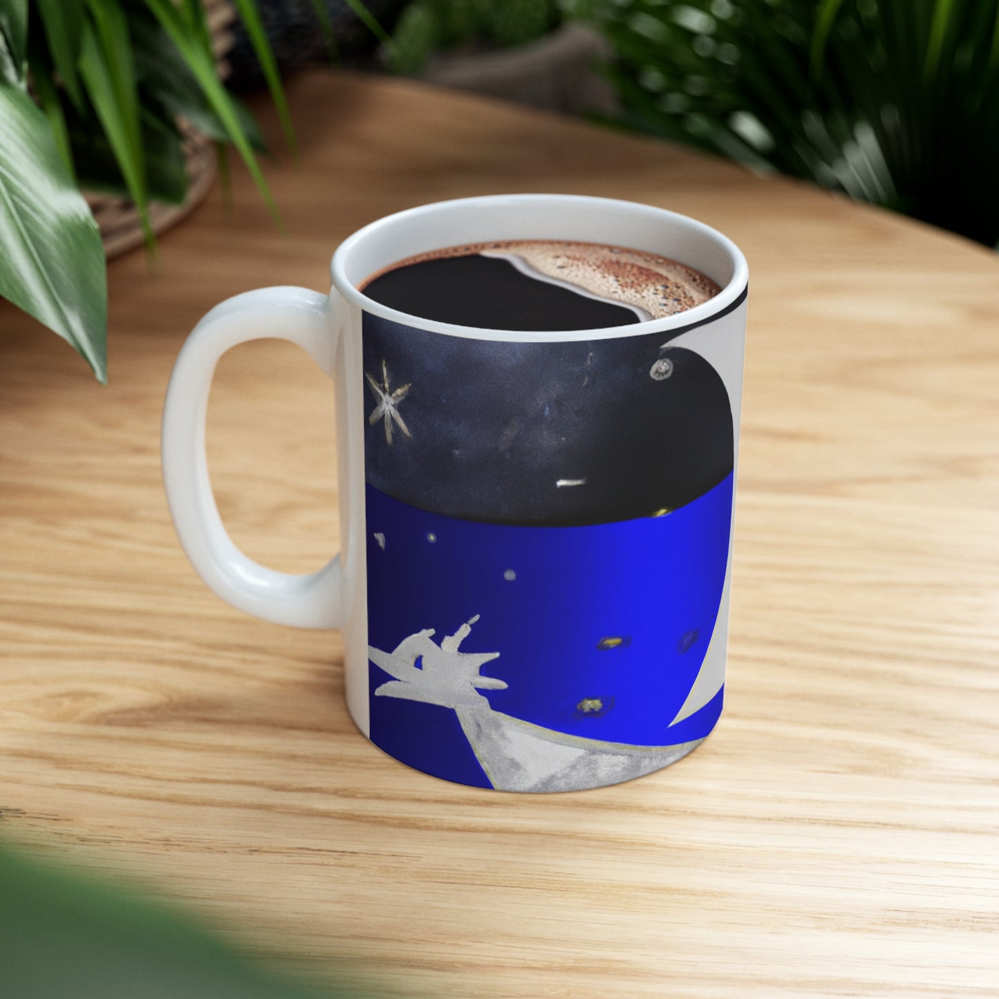 Illusion der Unendlichkeit: Eine kosmische Reise – The Alien Keramiktasse 11 oz