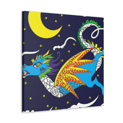 "Midnight Flight of the Dragon" - The Alien Canva