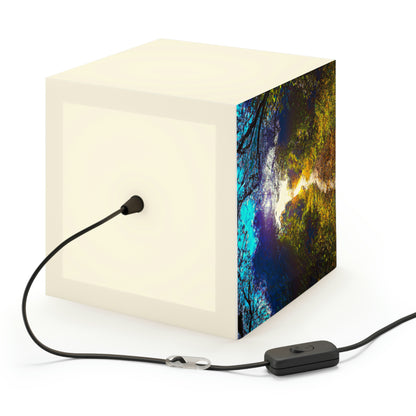 "A Beam of Light on a Forgotten Path" - The Alien Light Cube Lamp