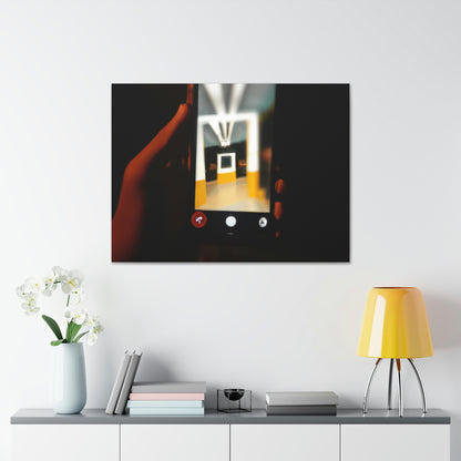 "Camera to Canvas: Painting with Your Smartphone" - Canvas