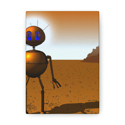 "Robo Earth Exploration: The Adventures Of An Alien Bot!" - The Alien Canva