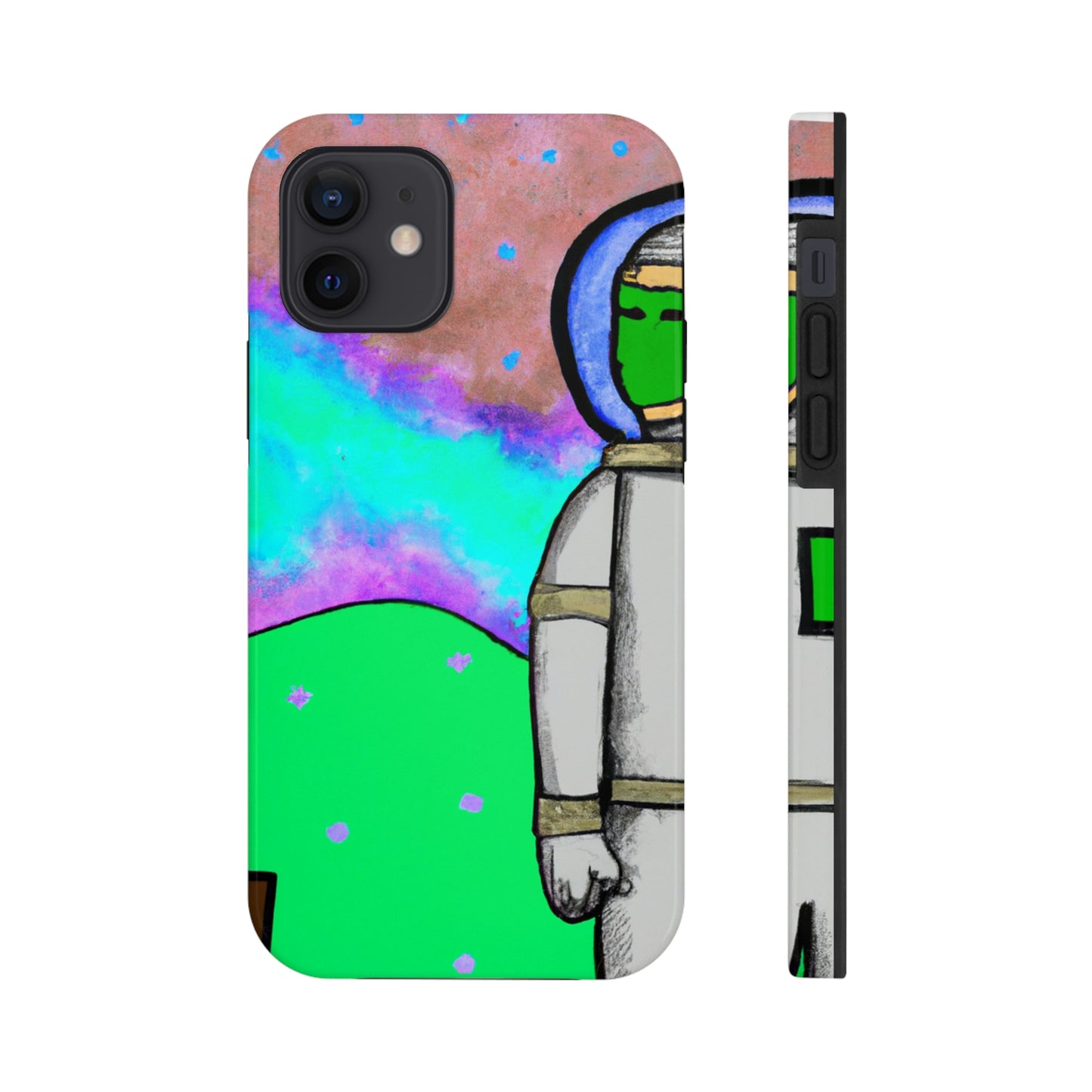 "Alleine im Alien-Himmel" - Die Alien Tough Phone Cases