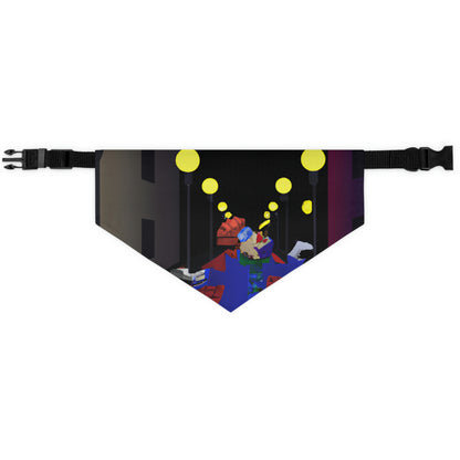 "Alley Star Juggler" - The Alien Pet Bandana Collar