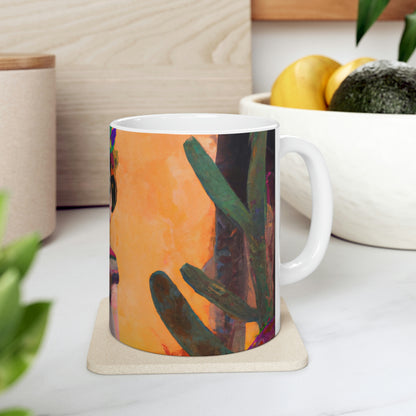 "A Child's Unexpected Enchanted Journey" - The Alien Ceramic Mug 11 oz