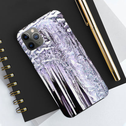 "Frost-Tipped Falls of Glistening Grief" - The Alien Tough Phone Cases