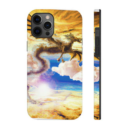 "A Heavenly Blaze with a Mystic Dragon" - The Alien Tough Phone Cases