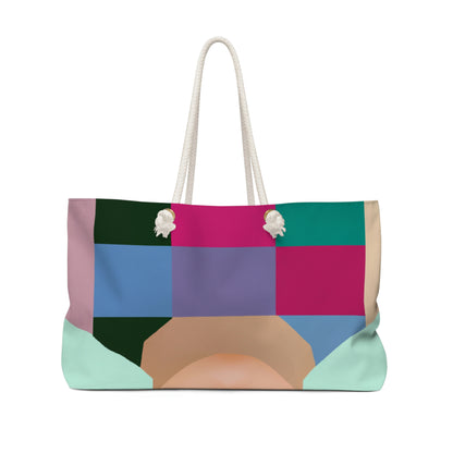 "Geometric Harmony" - The Alien Weekender Bag