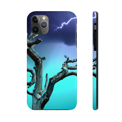 "Alleine gegen den Sturm" - Die Alien Tough Phone Cases