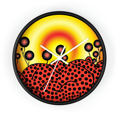 "A New Dawn's Glow" - The Alien Wall Clock