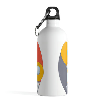 Robots and Us: A Journey Into Utopian Futures - The Alien Stainless Steel Water Bottle