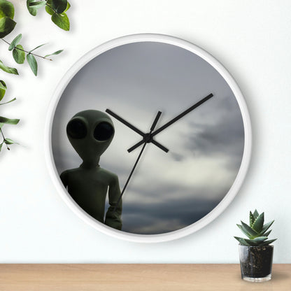 "A la deriva en el universo" - El reloj de pared alienígena