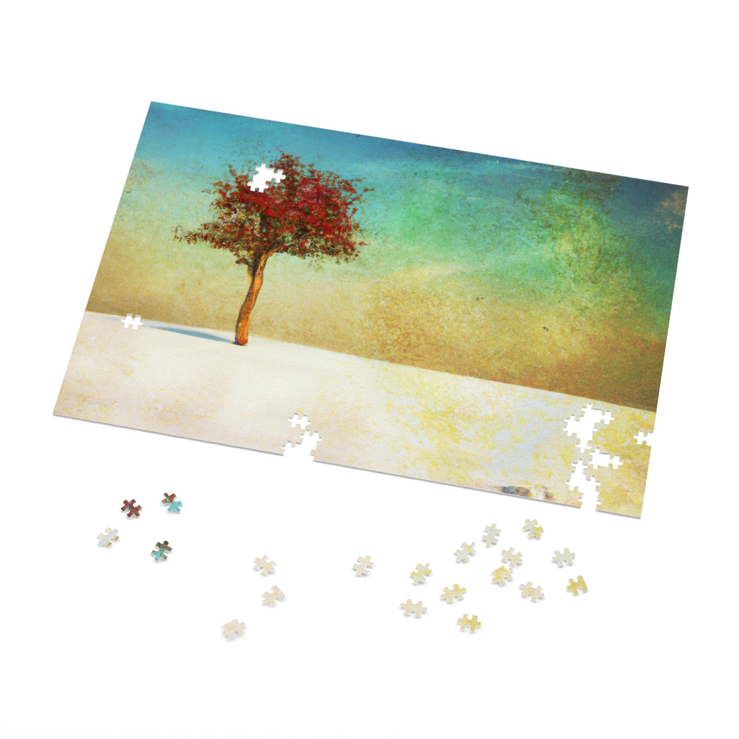 "Alone in the Snowy Meadow" - The Alien Jigsaw Puzzle