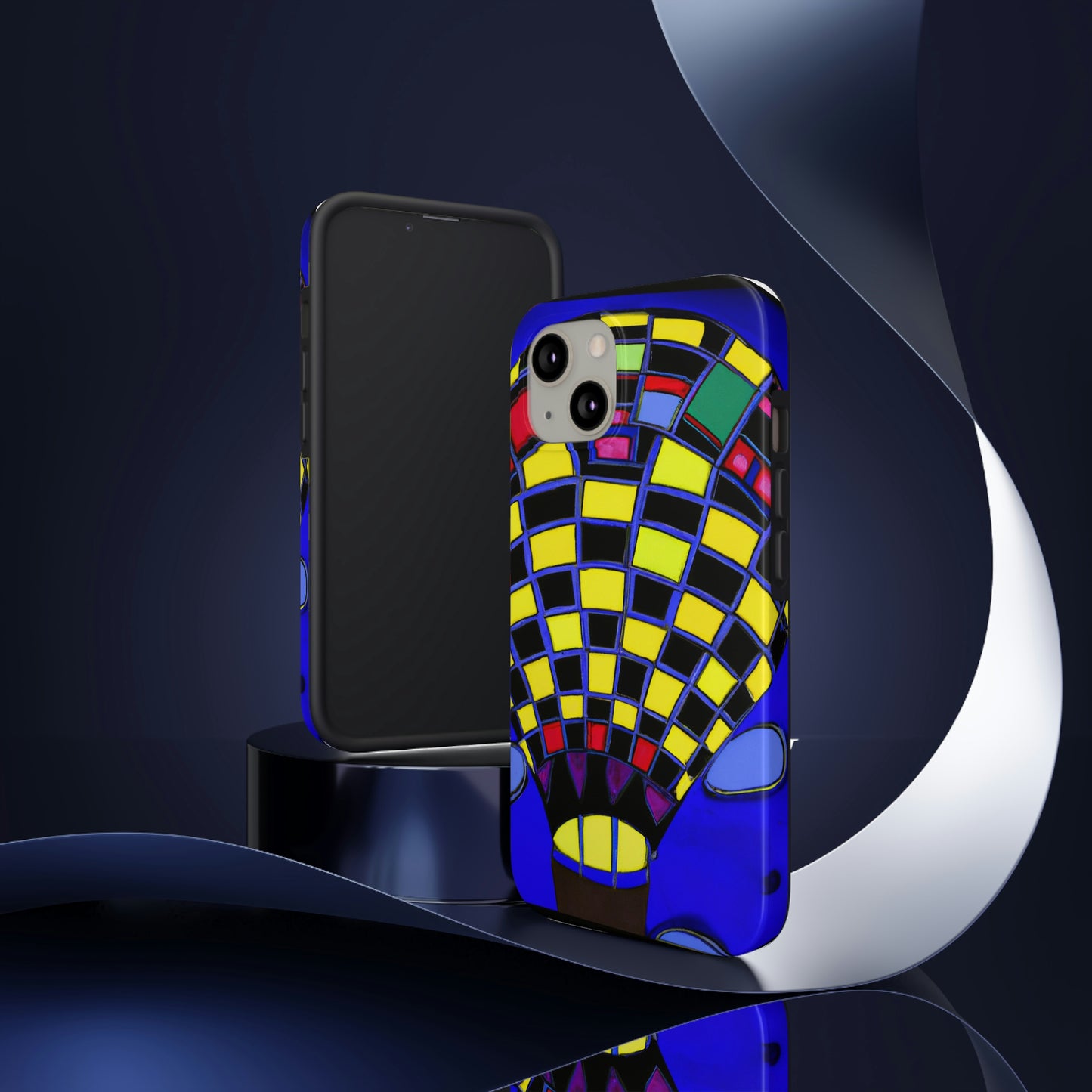 "Enchanted Midnight Flight" - The Alien Tough Phone Cases