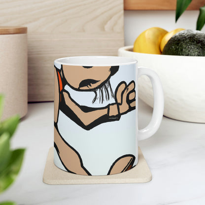 "The Great Hare-Racing Rush." - The Alien Ceramic Mug 11 oz