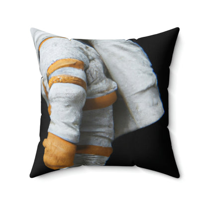 "Lost in Space" - The Alien Square Pillow