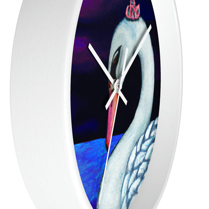 "El lamento de un cisne: los cielos viudos" - El reloj de pared alienígena