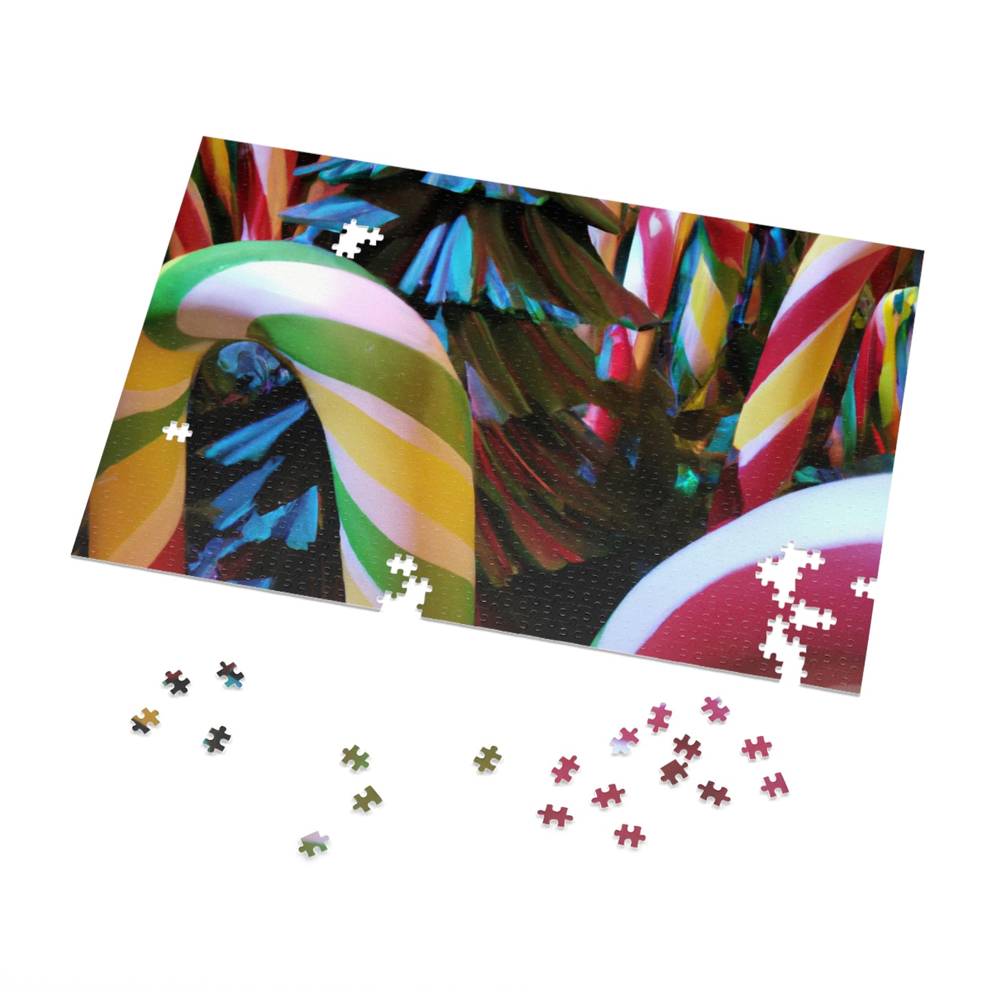 "Candy Cane Wonderland" - The Alien Jigsaw Puzzle