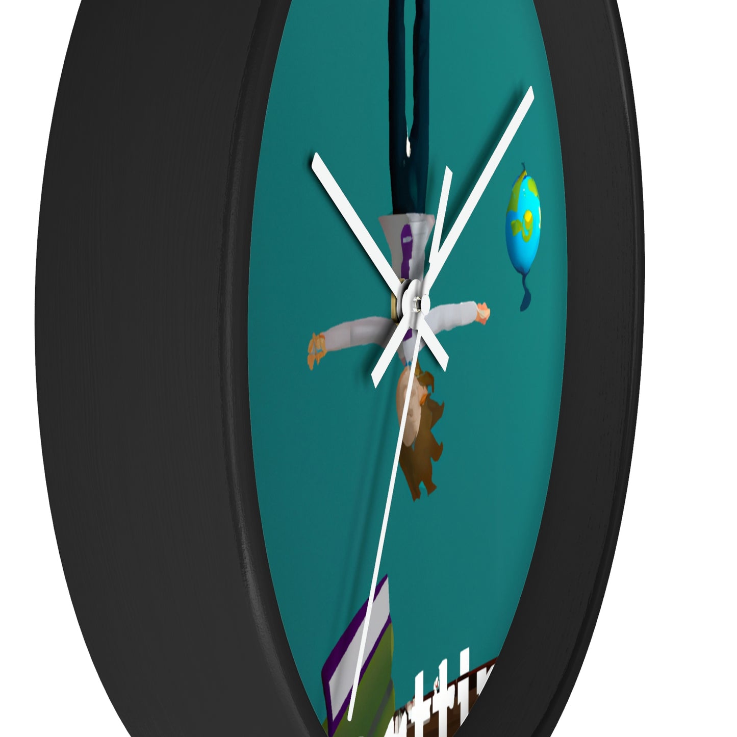 "Creating a World without Gravity" - The Alien Wall Clock