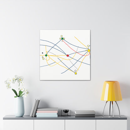 "Exploring the Dynamic Topology: Artful Visualization of a Network Structure." - The Alien Canva