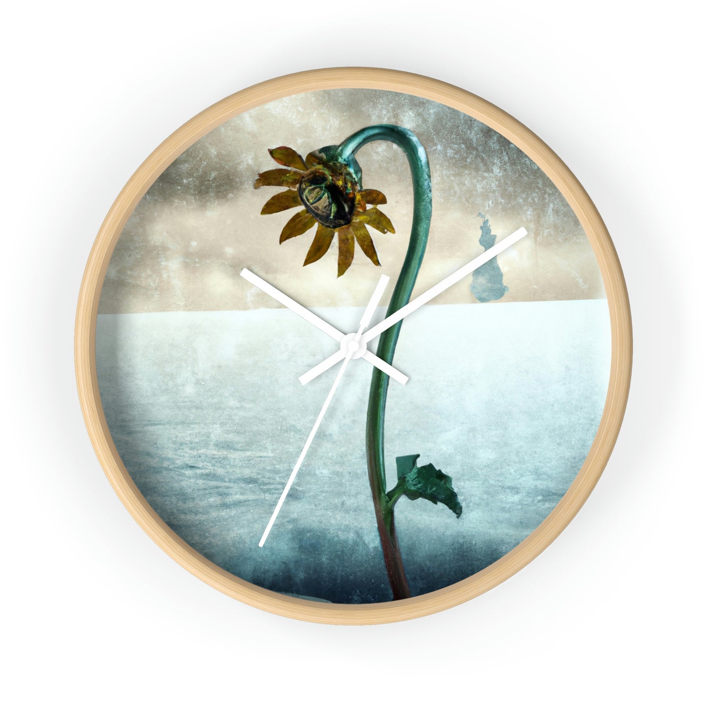 "Fighting the Frost: A Flower's Story" - El reloj de pared alienígena