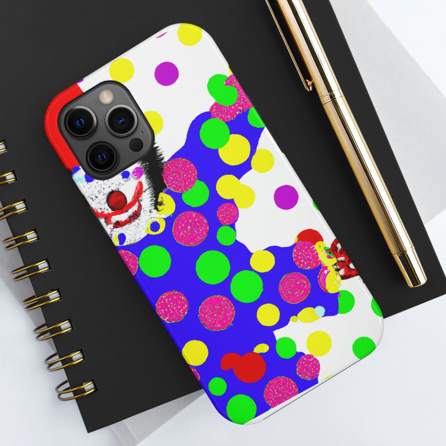 "Clowning Around in the Cold: A Winter Glove Story" - The Alien Tough Phone Cases