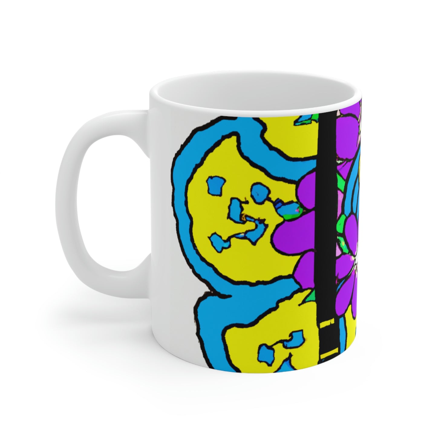 "Dreamy Dalliance" - The Alien Ceramic Mug 11 oz