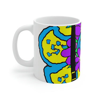 "Dreamy Dalliance" - The Alien Ceramic Mug 11 oz