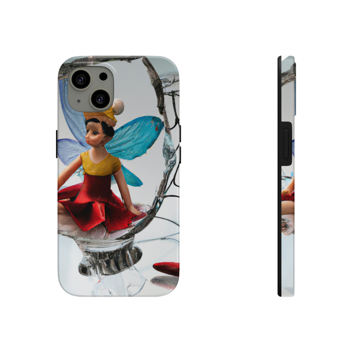 "Cursed Memories: The Broken Fairy's Plight" - The Alien Tough Phone Cases