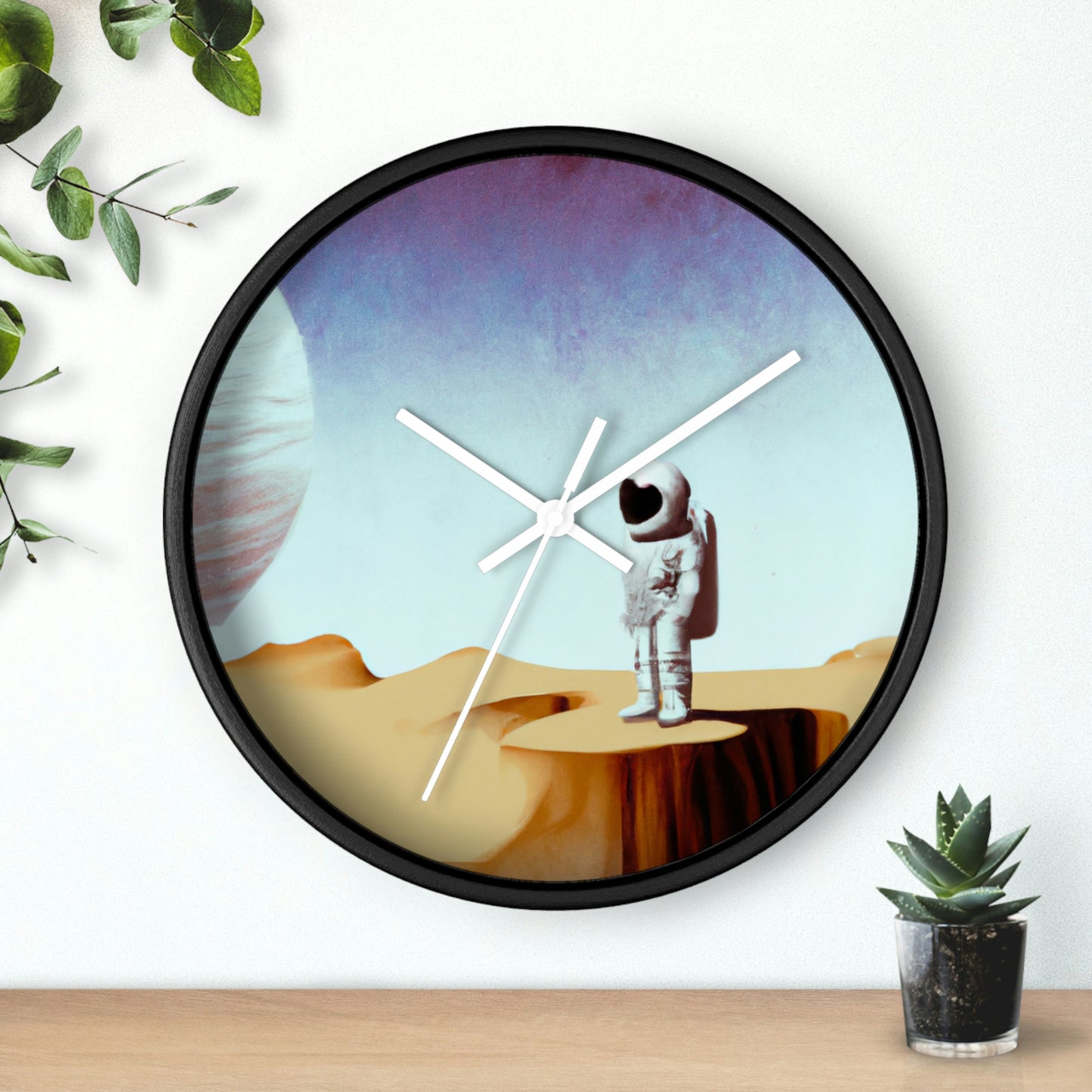 "Alone in an Unknown Galaxy" - The Alien Wall Clock