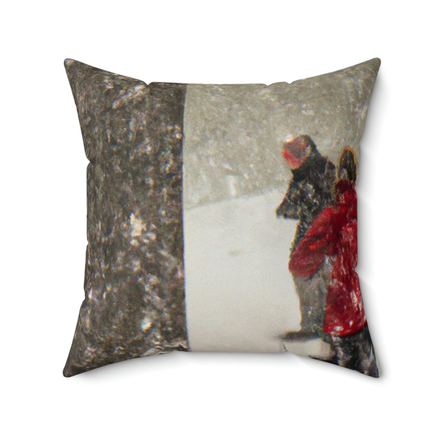 "Frozen in Time" - The Alien Square Pillow