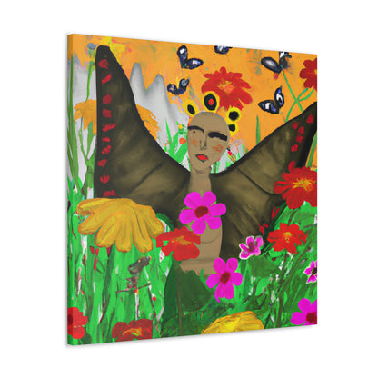 "Butterfly Ballet in the Wildflower Meadow" - The Alien Canva