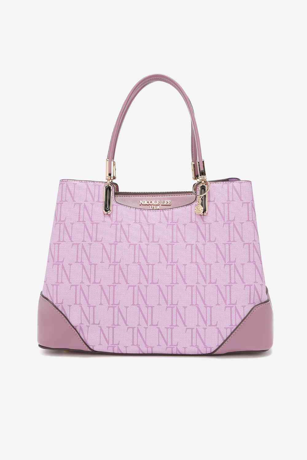 Nicole Lee USA Tatianna Monogram Satchel Bag